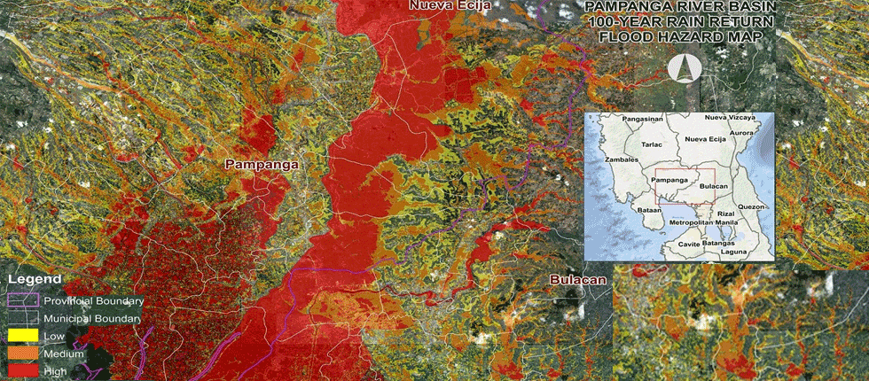 Slideshow Flood Map